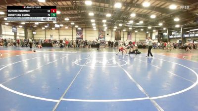 126 lbs Round Of 64 - Ronnie Kromer, OH vs Jonathan Emma, PA