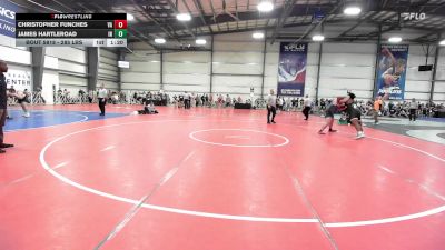 285 lbs Round Of 32 - Christopher Funches, VA vs James Hartleroad, IN