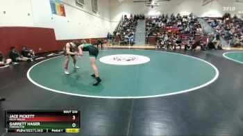 150 lbs Cons. Round 2 - Jace Pickett, Kelly Walsh vs Garrett Hager, Torrington