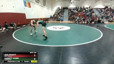 150 lbs Cons. Round 2 - Jace Pickett, Kelly Walsh vs Garrett Hager, Torrington