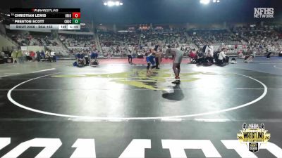 B6A-165 lbs Champ. Round 1 - Preston Scott, Choctaw vs Christian Lewis, Union