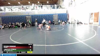 120 lbs Round 3 - Lincoln Steele, All In Wrestling vs Ryder Perkins, Weiser