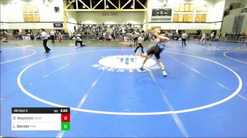 149E lbs Rr Rnd 3 - Dakota Asuncion, Sacred Heart vs Luke Bender, F&m