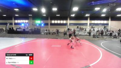 74 lbs Consi Of 8 #2 - Masten Felix, Mtc vs Jordan Sprinkles, Los Angeles WC