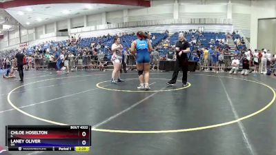 235 lbs Semifinal - Chloe Hoselton, IL vs Laney Oliver, OH