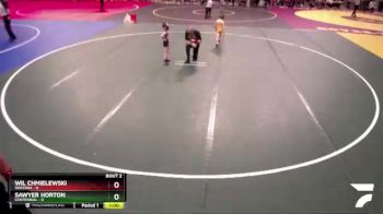 45 lbs Semis (4 Team) - Wil Chmielewski, Waconia vs Sawyer Horton, Centennial