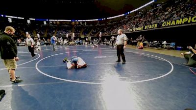 100 lbs Round Of 16 - Coy Crane, Northern Lebanon vs Jake Faux, Tunkhannock