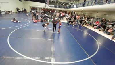 58-63 lbs Round 3 - Alayna Gonzales, Champions Wrestling Club vs Lillian Sagastume, Westlake Wrestling Club