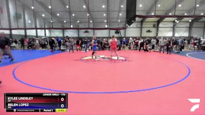 170 lbs Round 5 - KyLee Lindsley, MT vs Belen Lopez, WA