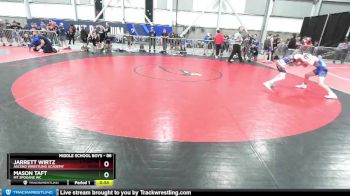 88 lbs Cons. Round 4 - Mason Taft, Mt Spokane WC vs Jarrett Wirtz, Ascend Wrestling Academy