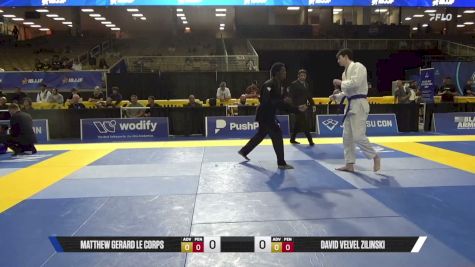 David Velvel Zilinski vs Matthew Gerard Le Corps 2026 Pan Jiu Jitsu IBJJF Championship