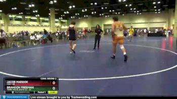 220 lbs Semis & Wb (16 Team) - Jacob Maddox, CWC vs Brandon Freeman, Terre Haute South (2)