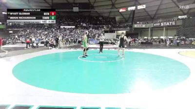 Boys 2A 157 lbs Champ. Round 2 - Wyatt Sloman, North Kitsap vs Mekhi Richardson, Tumwater