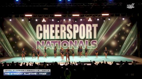 The Stingray Allstars - Titan [2026 L3 Junior - Small - B Day 2] 2026 CHEERSPORT National All Star Cheerleading Championship