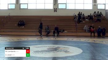 106 lbs Prelims - Matt Lombardo, Calvert Hall vs Victor Umali, Northeast