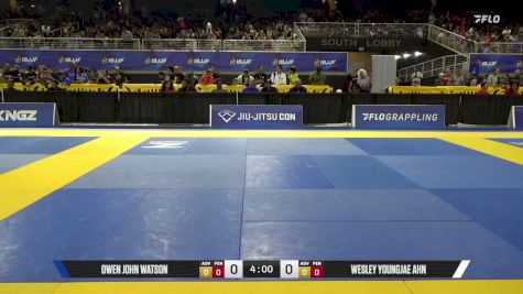 Owen John Watson vs Wesley Youngjae Ahn 2026 Pan Kids Jiu-Jitsu IBJJF Championship