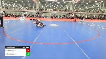 119A lbs Quarterfinal - Gabe Rogers, Nc United vs Luke Galipeau, Northfield Mount Hermon