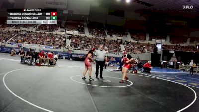 235-D2 Quarterfinal - Yaritsa Rocha Luna, Cortez High School vs Jessence Octavio-Callejo, Rio Rico High School