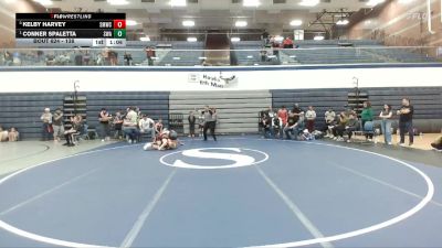 138 lbs 1st Place Match - Conner Spaletta, Sublime Wrestling Academy vs Kelby Harvey, St. Maries Wrestling Club