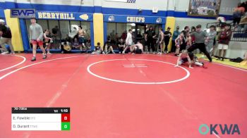 70-73 lbs Rr Rnd 3 - Easton Fowble, Owasso Takedown Club vs Dash Durant, Team Tulsa Wrestling Club