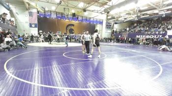 165 lbs Champ. Round 2 - Leland Elkins, Mount Spokane vs Bo Thompson, University High