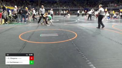 90 lbs Rd 4 - Consi Of 8 #1 - Chase Stegena, Thomas Jefferson vs Harper Eschleman, Berks Catholic