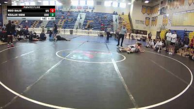 144 lbs Round 7 (8 Team) - Kealan Sieni, Cocoa Beach WC vs Reid Balis, Naperville Central