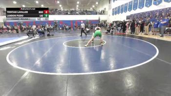 165 lbs Champ. Round 1 - Landon Puzio, Lakeland vs Tristian Lavallee, Mountain Home
