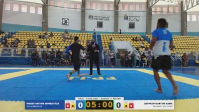 WESLEY ARTHUR MOURA FÉLIX vs EDUARDO MARTINS GAMA 2026 FPJJ Campeonato Paulista Sem Kimono