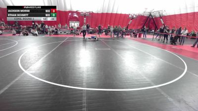 14U Boys - 84 lbs Cons. Round 3 - Jackson Morse, Wisconsin vs Ethan Schmitt, Wisconsin