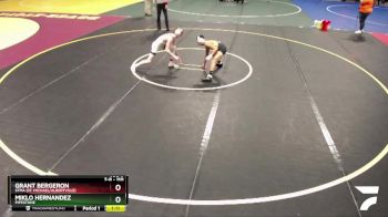 110 lbs Semifinal - Miklo Hernandez, Pipestone vs Grant Bergeron, STMA (St. Michael/Albertville)