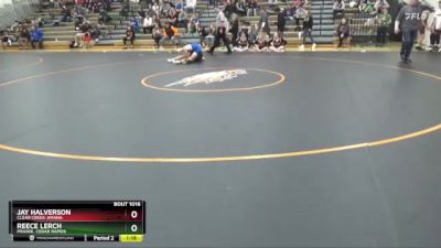 JV-6 lbs Round 1 - Landon Brown, Burlington Notre Dame vs Kardin Tran, Urbandale