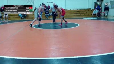 165 JV 3rd Place Match - Ben Joyce, Manhattan vs Christopher Lopez, Shawnee Heights