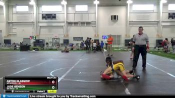 92 lbs Round 7 (8 Team) - Aston Glasgow, U2 Upstate vs Jude Benson, WV Wild