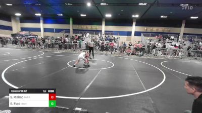 80 lbs Consi Of 8 #2 - Samerica Rialmo, Americana Jiu Jitsu Collective vs Reese Ford, Hbwc