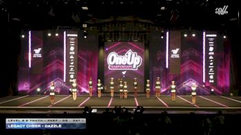 Legacy Cheer - Dazzle [2026 L2.2 Youth - PREP - D2 Day 1] 2026 One Up Grand Nationals