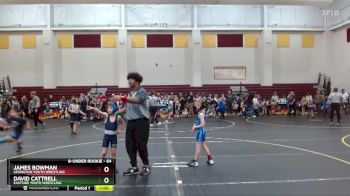 64 lbs Round 1 - James Bowman, Lexington Youth Wrestling vs David Cattrell, Eastside Youth Wrestling