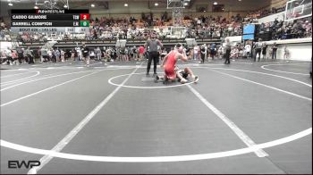 140 lbs Quarterfinal - Caddo Gilmore, Team Conquer Wrestling vs Darrell Compton, Elgin Wrestling