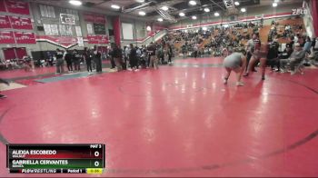 235 lbs Cons. Semi - Alexia Escobedo, Walnut vs Gabriella Cervantes, Bonita