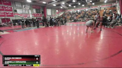 235 lbs Cons. Semi - Alexia Escobedo, Walnut vs Gabriella Cervantes, Bonita