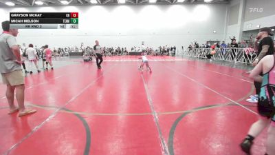 56 lbs Rr Rnd 3 - Grayson McKay, Kraken - EL vs Micah Melson, Team RJN - EL
