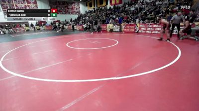 150 lbs Champ. Round 3 - Joshua Lee, South Torrance vs Ethan Ezra, Beverly Hills