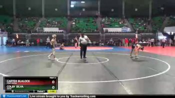 106 lbs Cons. Round 5 - Carter Blalock, Fort Payne vs Colby Silva, Arab