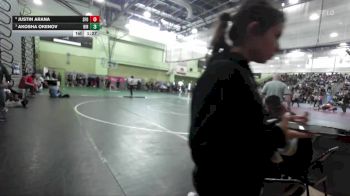 175 lbs Quarterfinal - Akosha Okenov, BIRMINGHAM vs Justin Arana, SAN FERNANDO