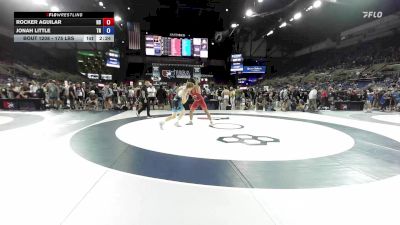 175 lbs Cons. Rd Of 64 - Rocker Aguilar, ND vs Jonah Little, TN