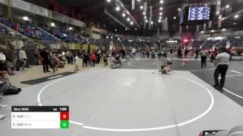 66 lbs Rr Rnd 1 - Garrett Hall, Teller Takedown WC vs Xavier Ceh, Bear Cave WC