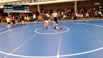 95 lbs Round 1 - Joel Skalka, Sandy Creek vs Eben Savage, North Platte