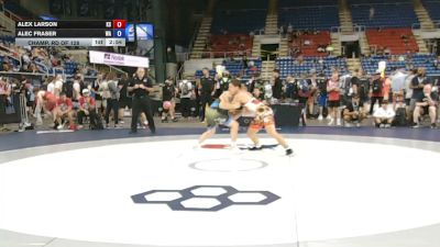 150 lbs Champ. Rd Of 128 - Alex Larson, Kansas vs Alec Fraser, Washington