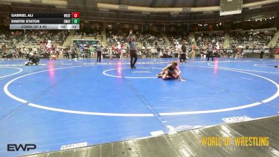 52 lbs Consi Of 8 #2 - Gabriel Ali, Westshore Wrestling Club vs Dimitri Staton, SWAT