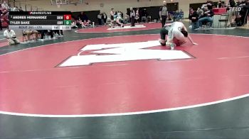 175 lbs 3rd Place Match - Andres Hernandez, Sherwood vs Tyler Bake, Century
